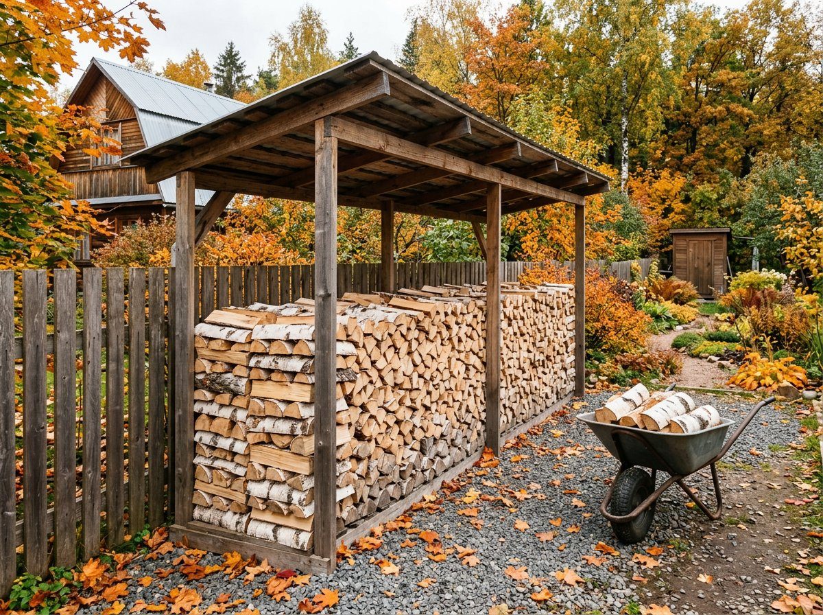 Дровник под ключ — 6 м³ — Калининград, проспект Вишнёвая, 45
